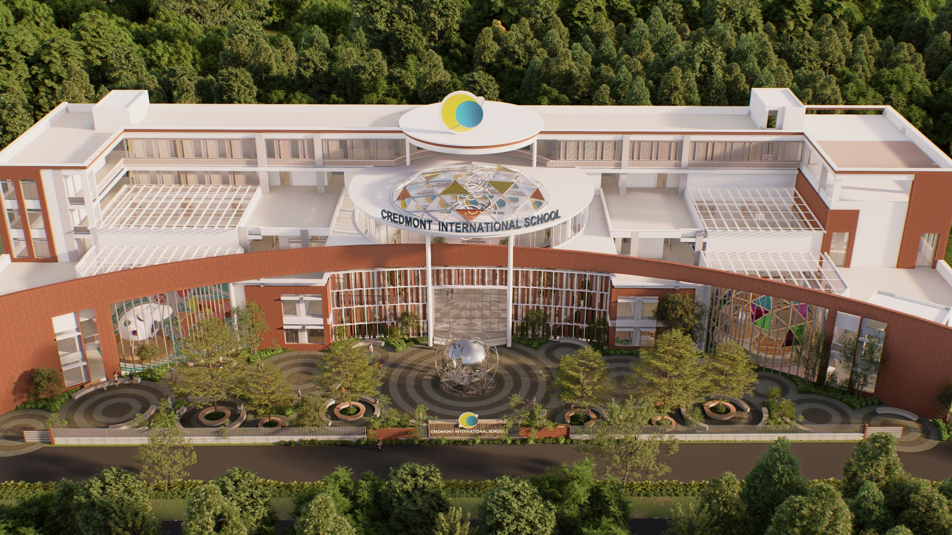 The infrastructure of Credmont International School