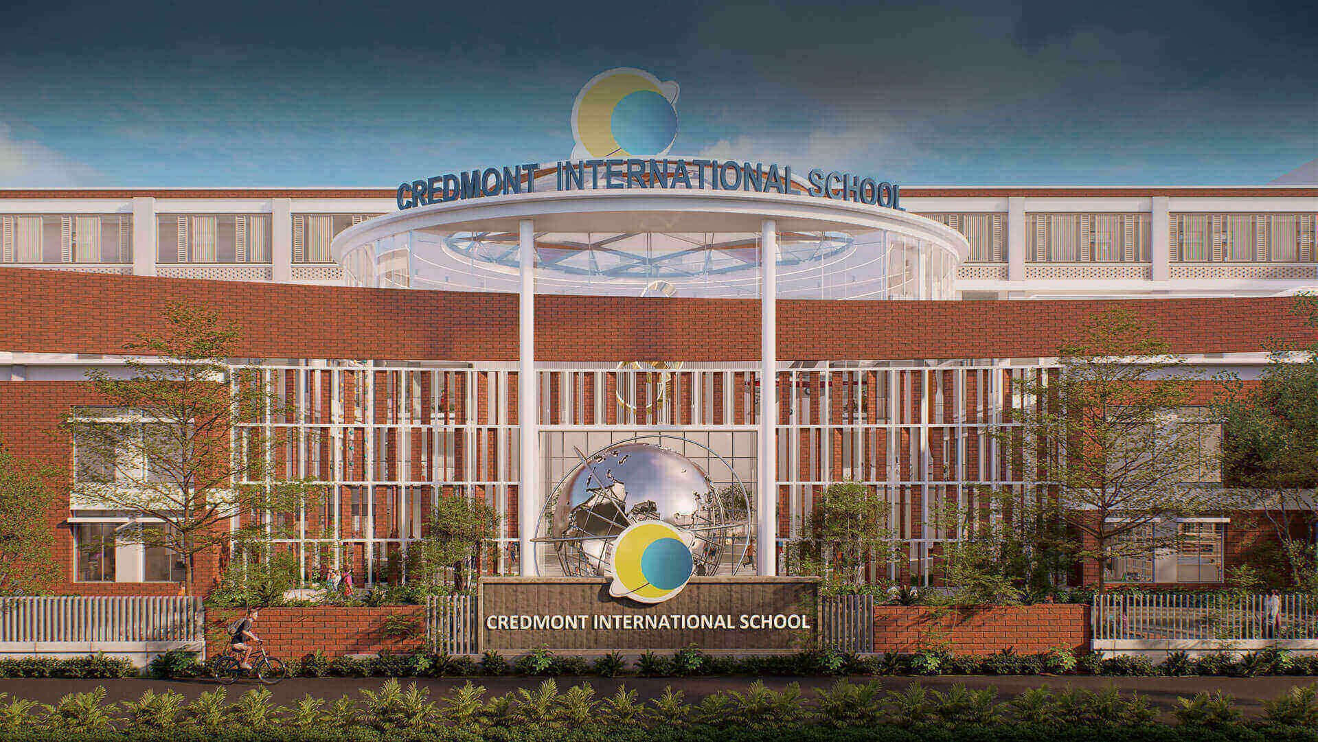 Credmont International School Campus Banner